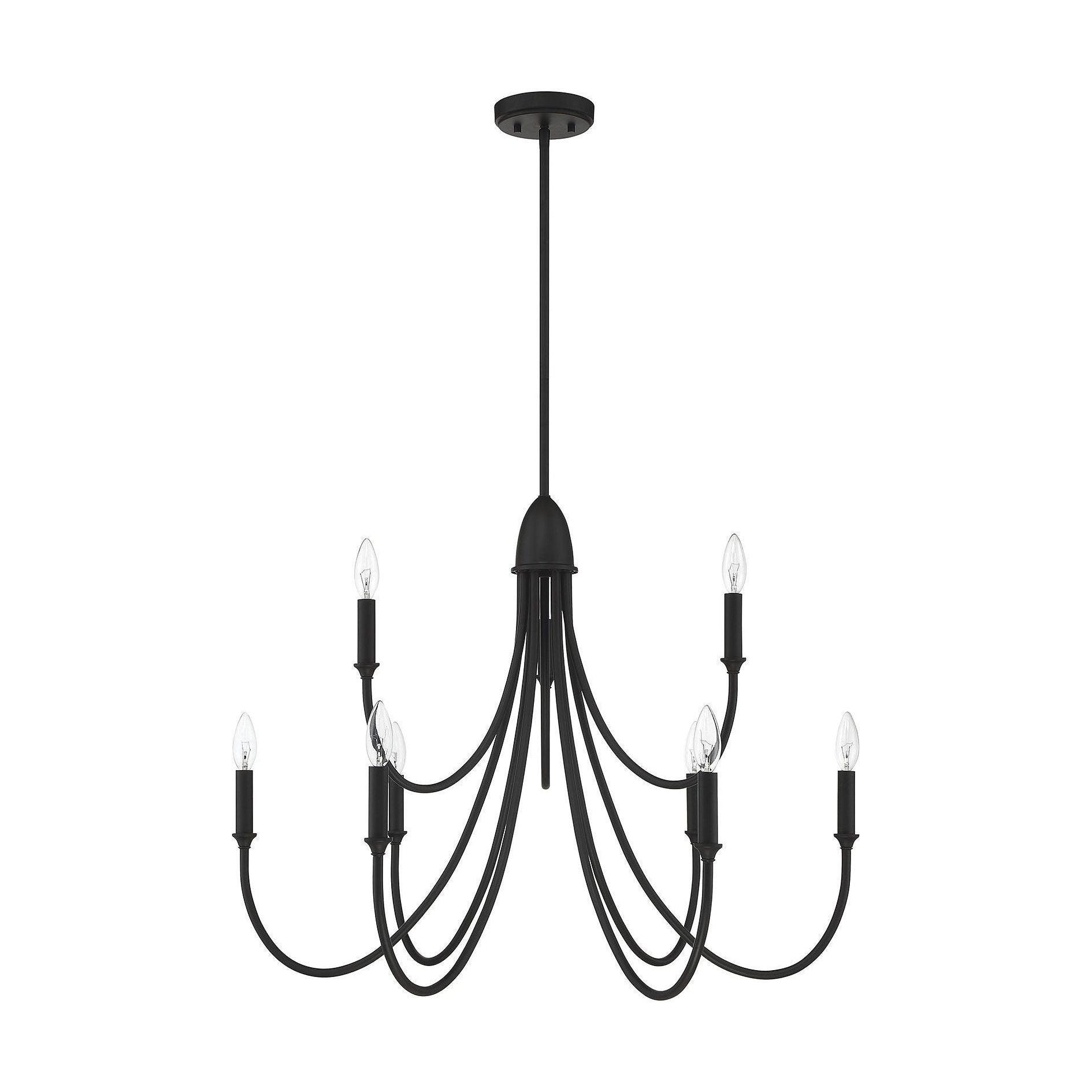 Lumin Premium Vintage Industrial Fabric Metal Chandelier - Lamp Copper