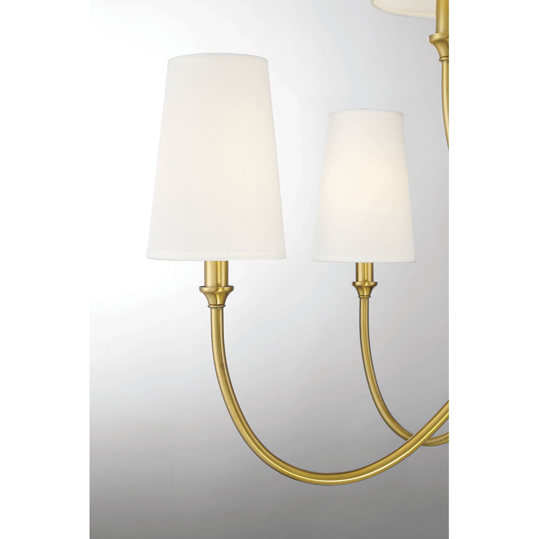 Lumin Premium Vintage Industrial Fabric Metal Chandelier - Lamp Copper
