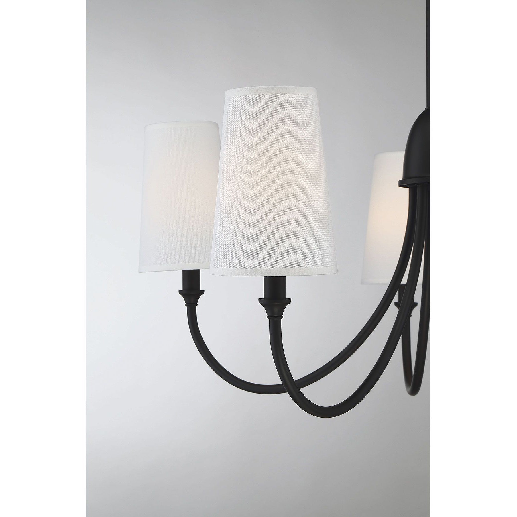 Lumin Premium Vintage Industrial Fabric Metal Chandelier - Lamp Copper