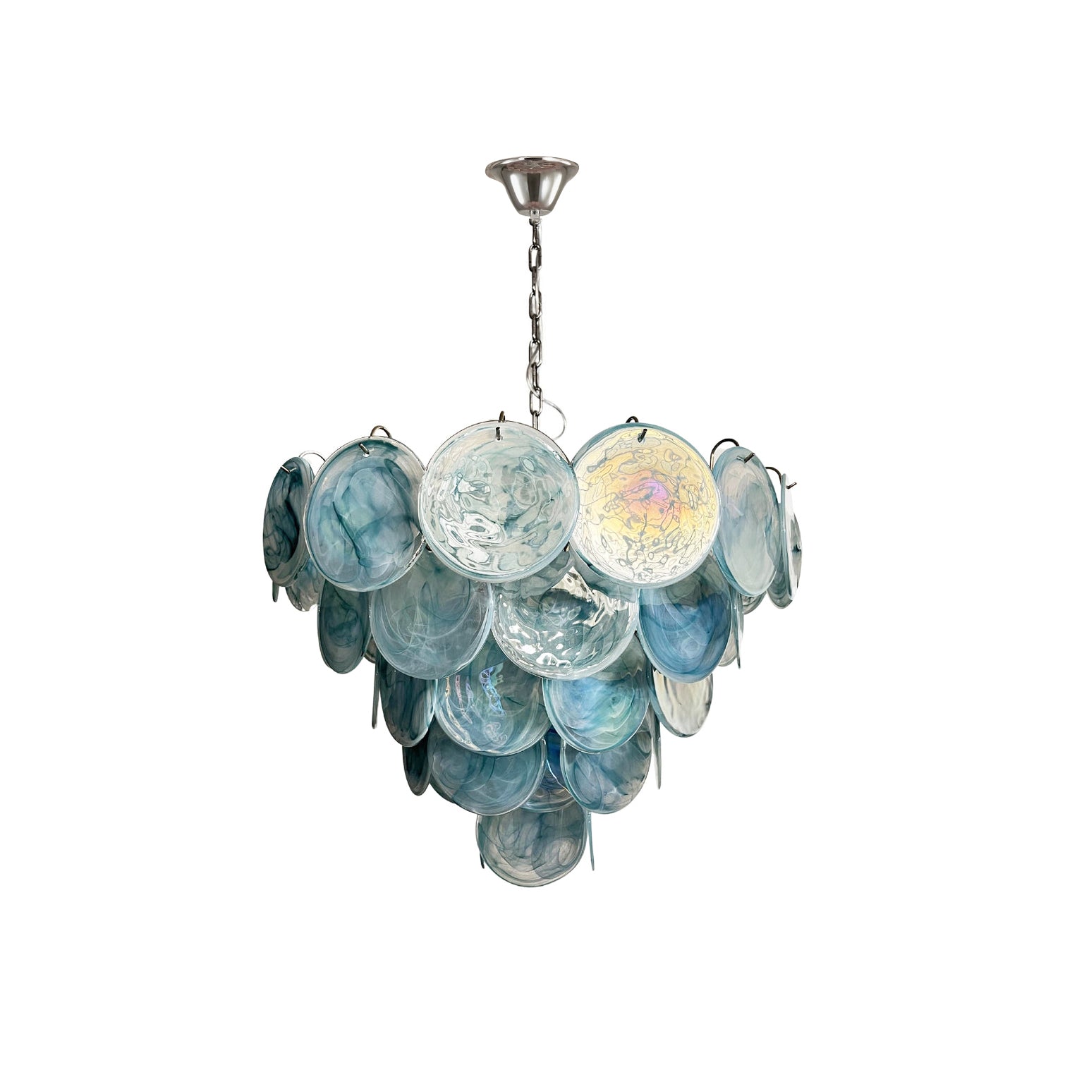 Noctis Premium Elegance Murano Glass Chandelier - Lamp Copper