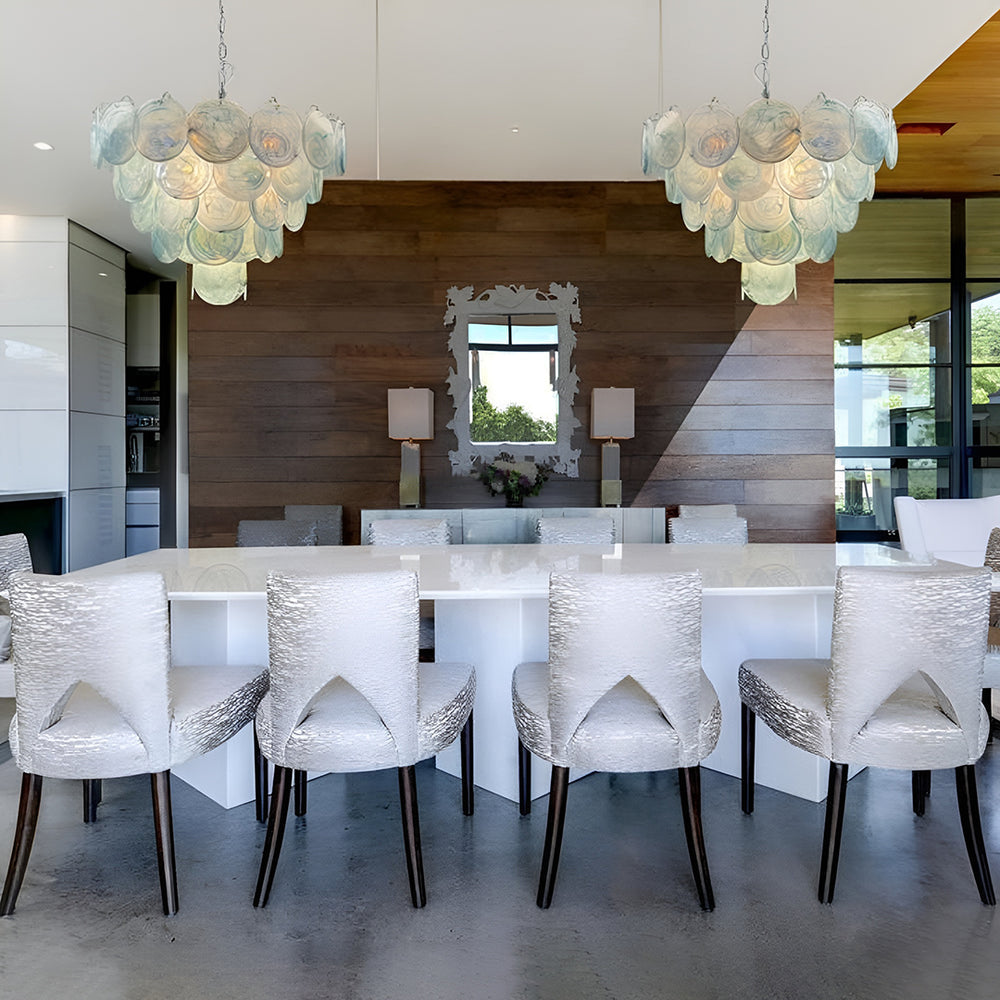 Noctis Premium Elegance Murano Glass Chandelier - Lamp Copper