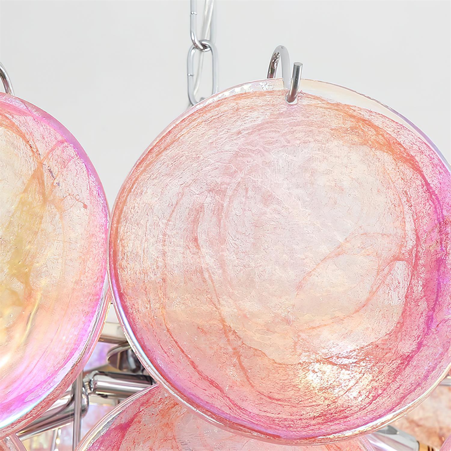 Noctis Premium Elegance Murano Glass Chandelier - Lamp Copper