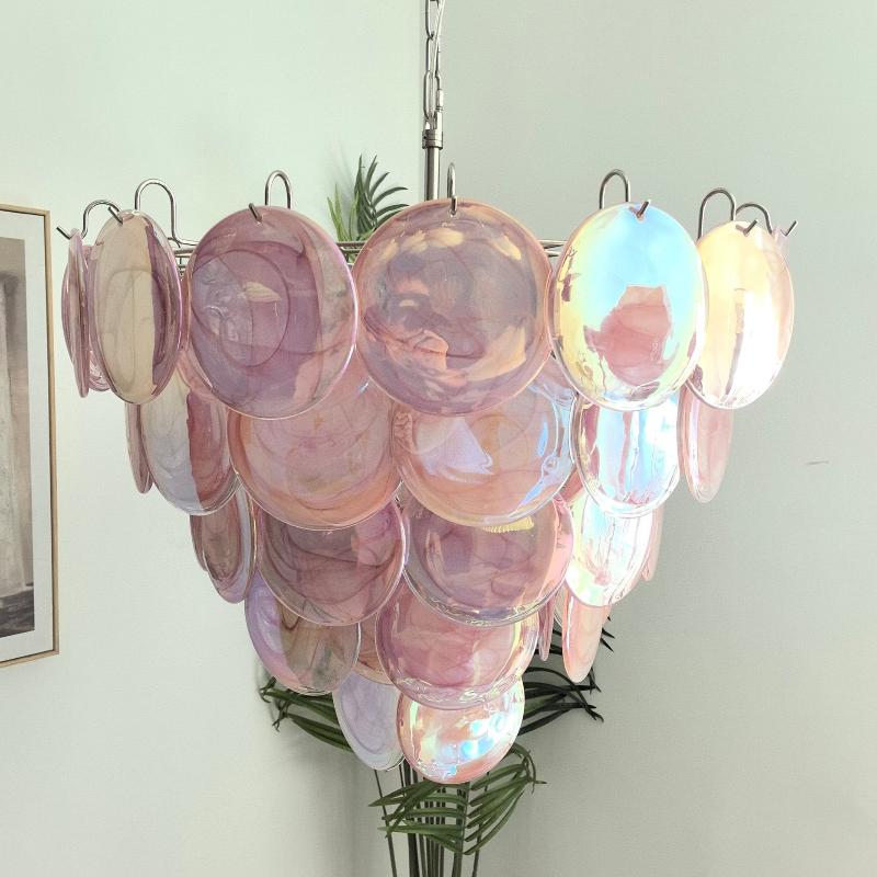 Noctis Premium Elegance Murano Glass Chandelier - Lamp Copper