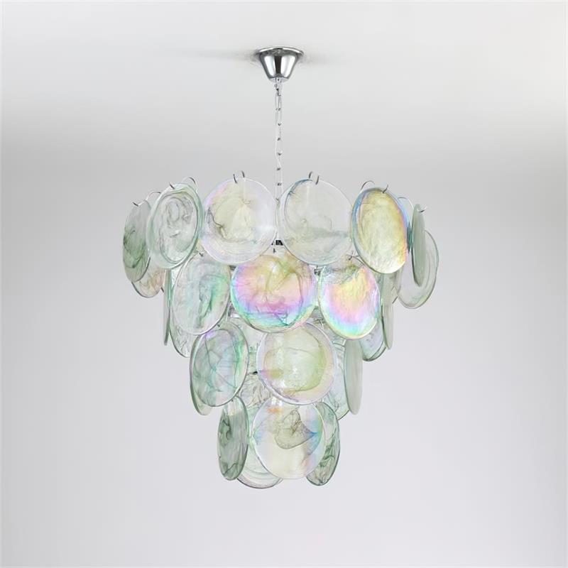 Noctis Premium Elegance Murano Glass Chandelier - Lamp Copper