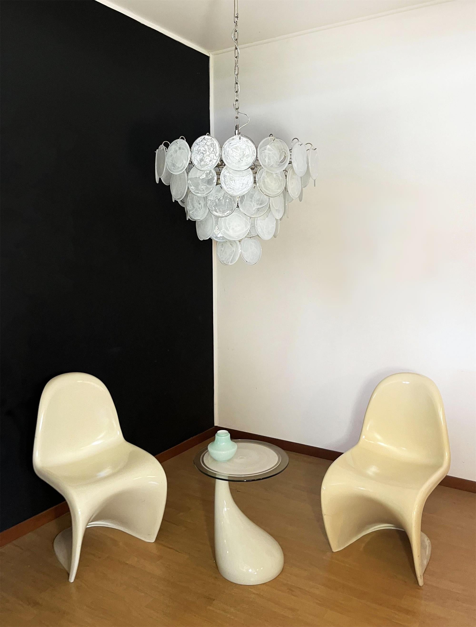 Noctis Premium Elegance Murano Glass Chandelier - Lamp Copper