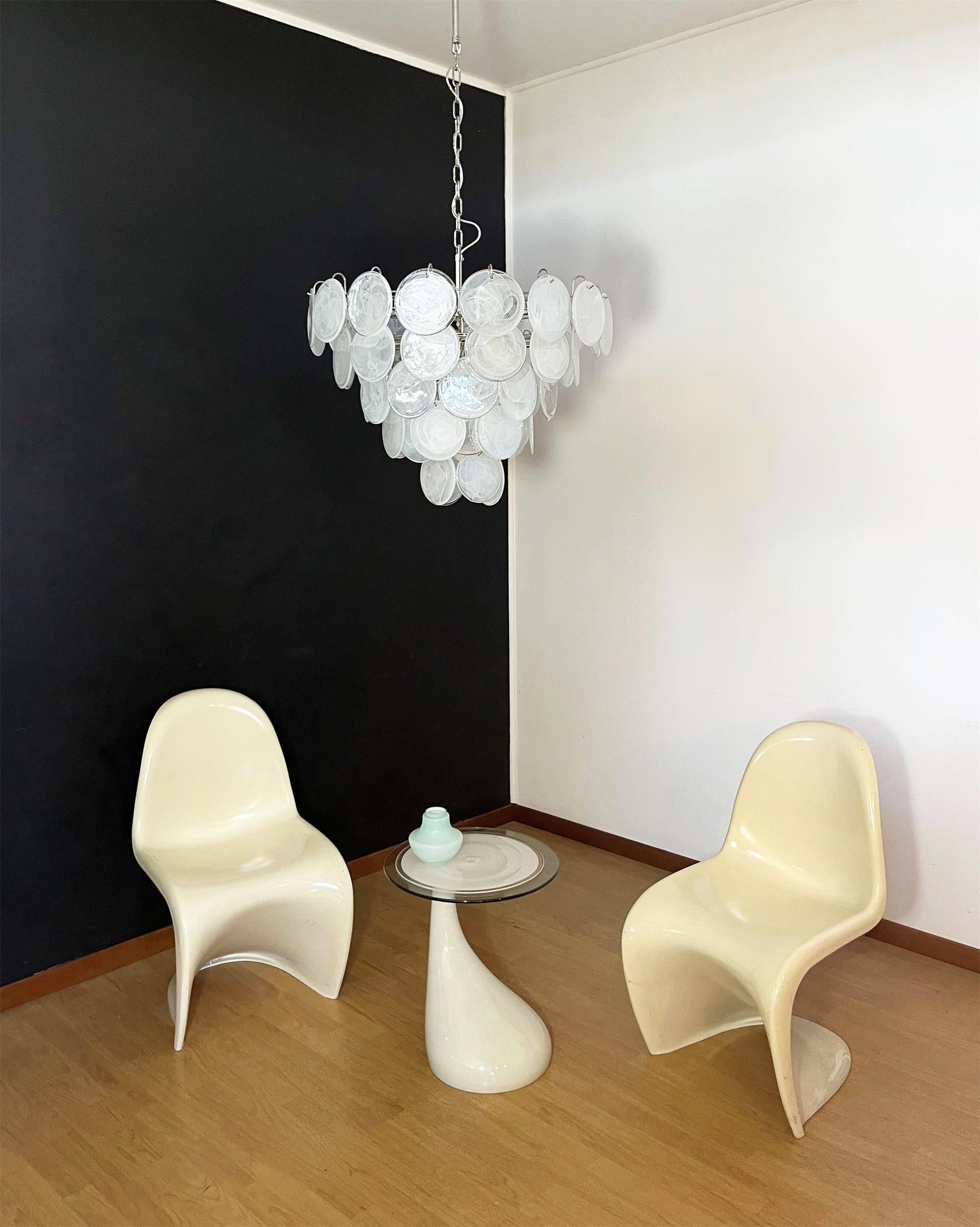 Noctis Premium Elegance Murano Glass Chandelier - Lamp Copper