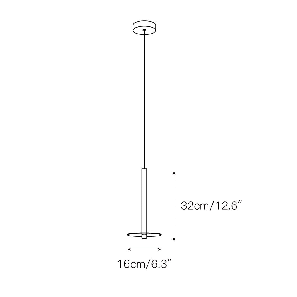 Quint Modern Minimalist Brass Acrylic Chandelier - Lamp Copper