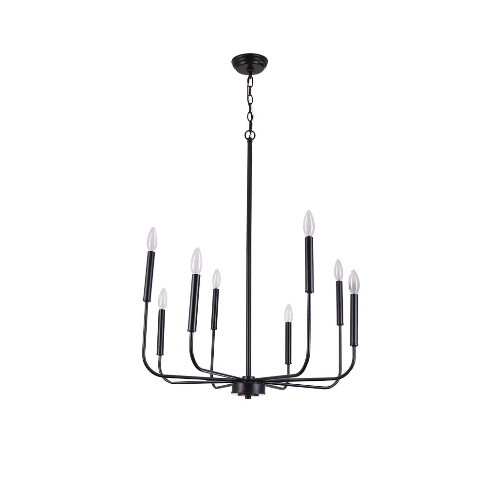 Qvistur Candle Style Metal Chandelier