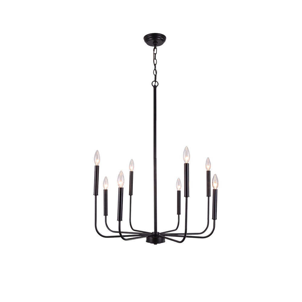 Qvistur Candle Style Metal Chandelier