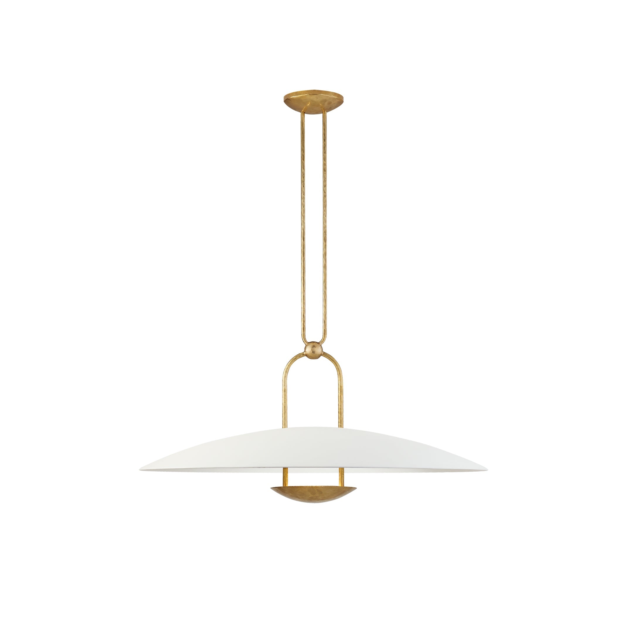Cara Modern Minimalist Brass Metal Pendant Lamp - Lamp Copper
