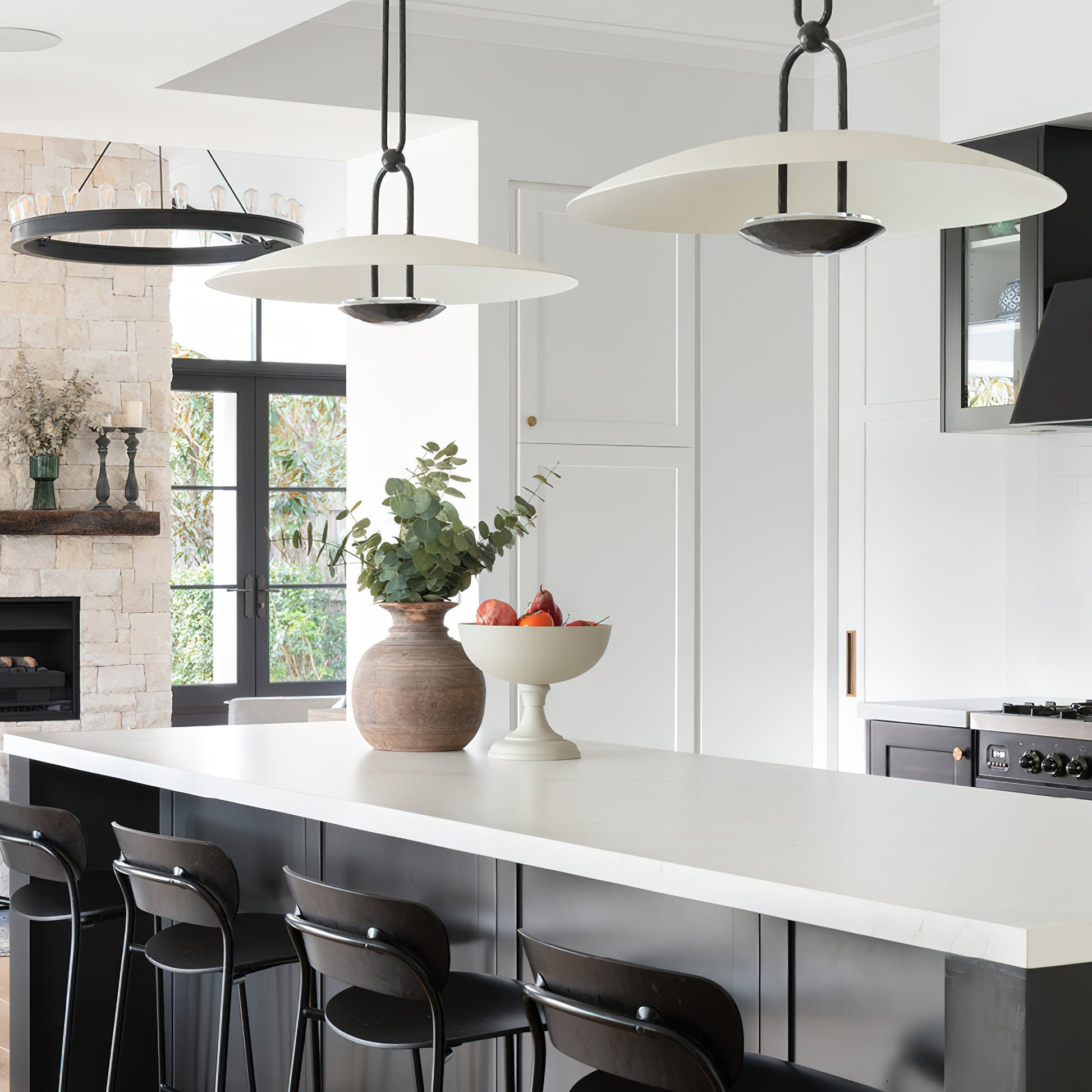 Cara Modern Minimalist Brass Metal Pendant Lamp - Lamp Copper