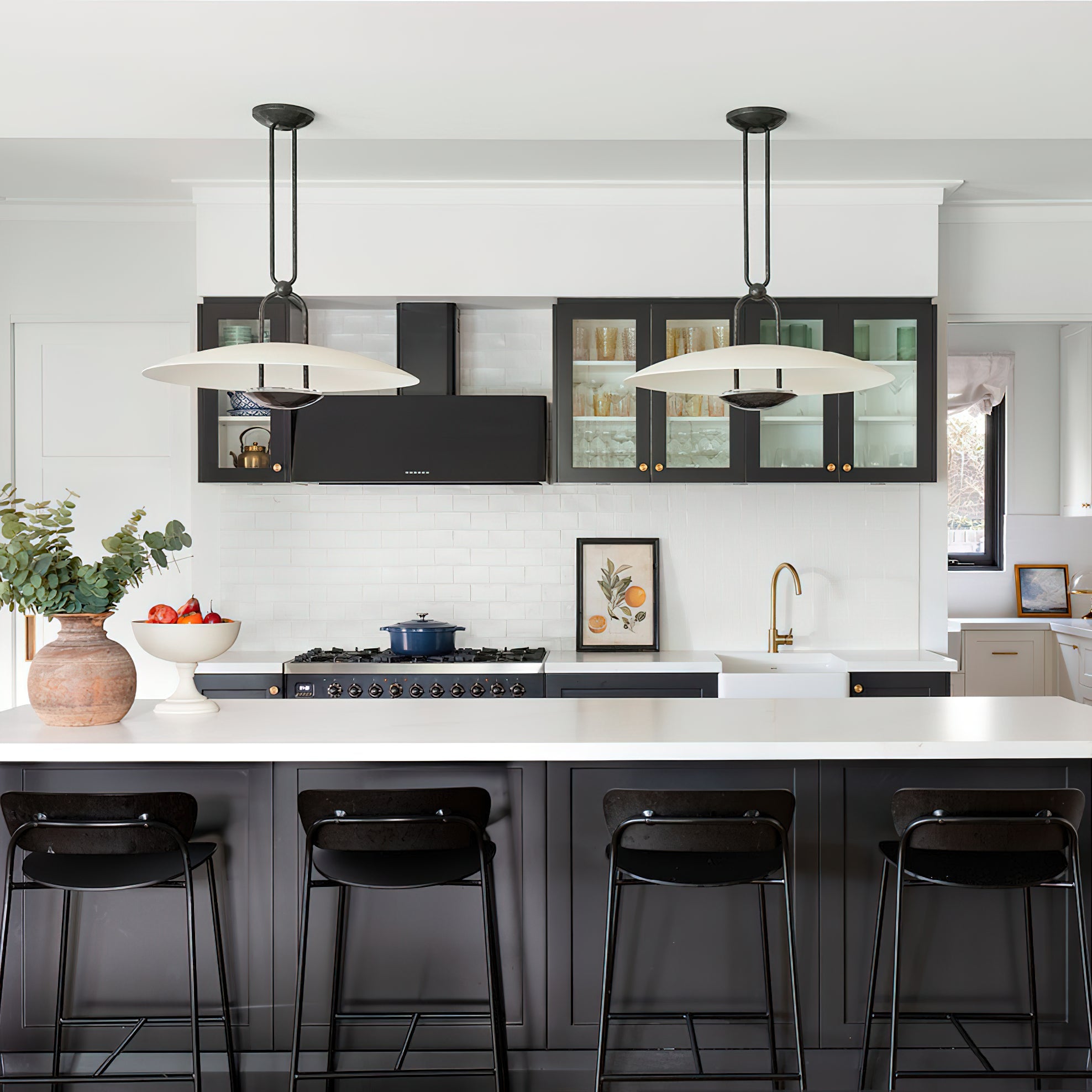 Cara Modern Minimalist Brass Metal Pendant Lamp - Lamp Copper