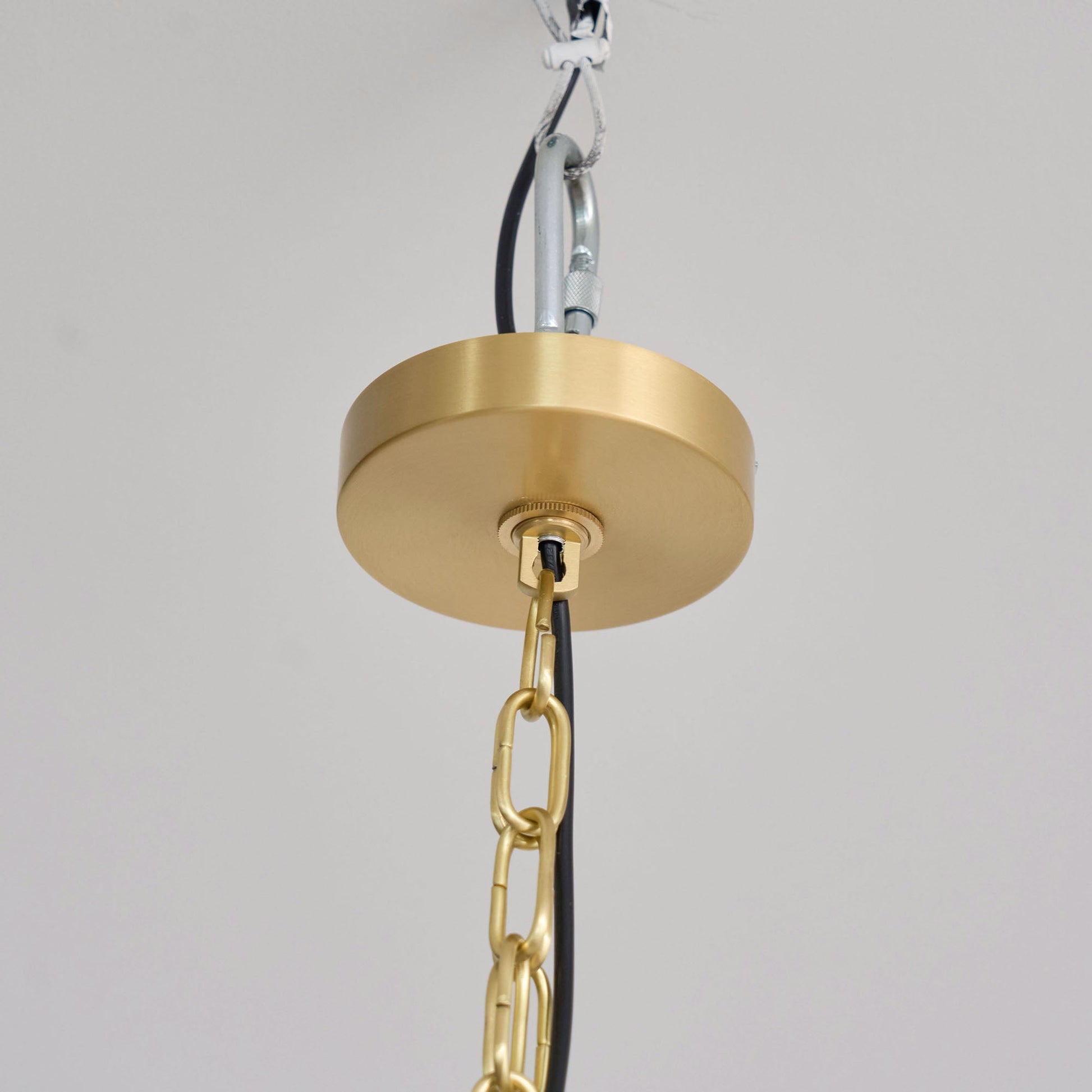 Nectar Vintage Industrial Brass Metal Chandelier - Lamp Copper