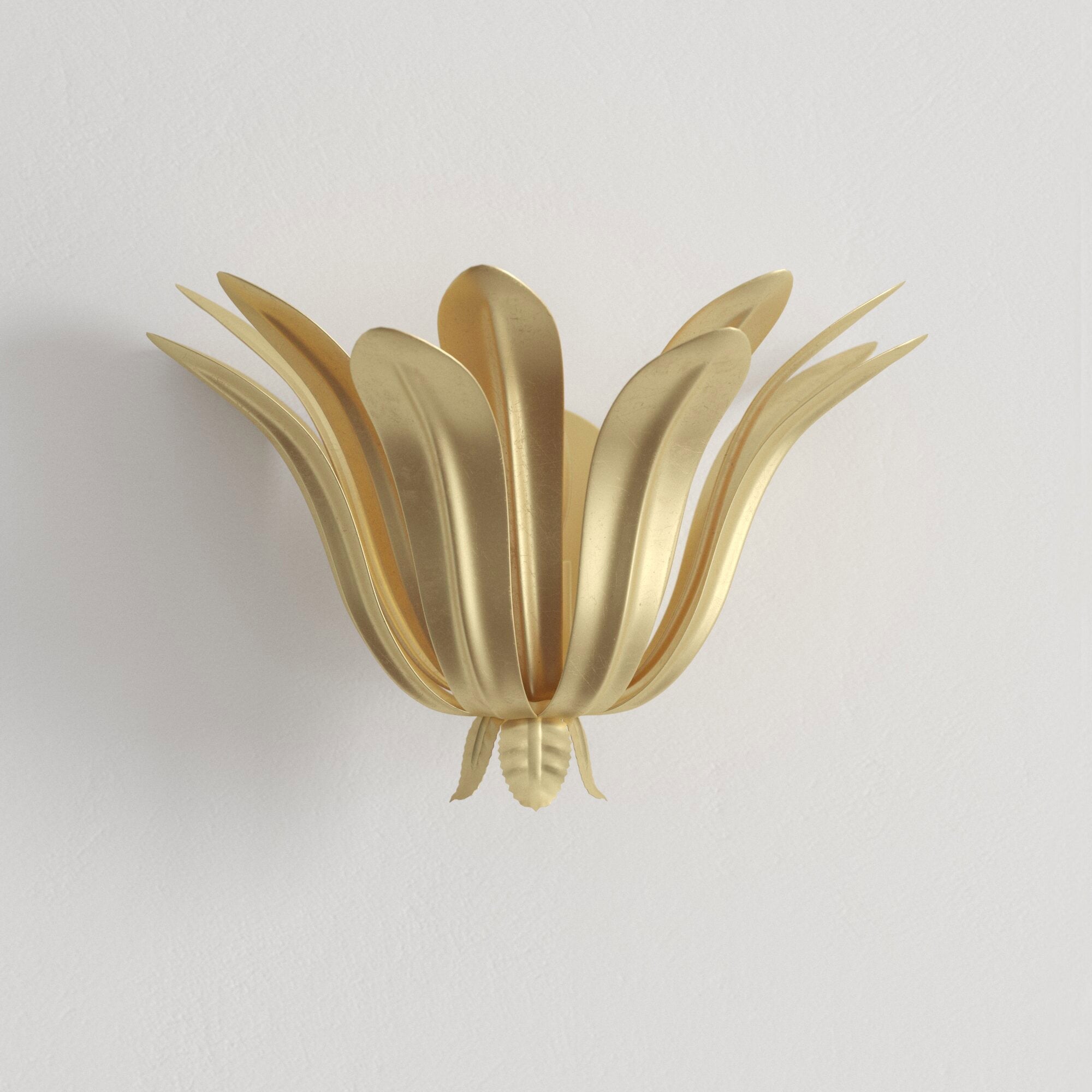 Basis Individual Creativity Brass Metal Wall Lamp - Lamp Copper