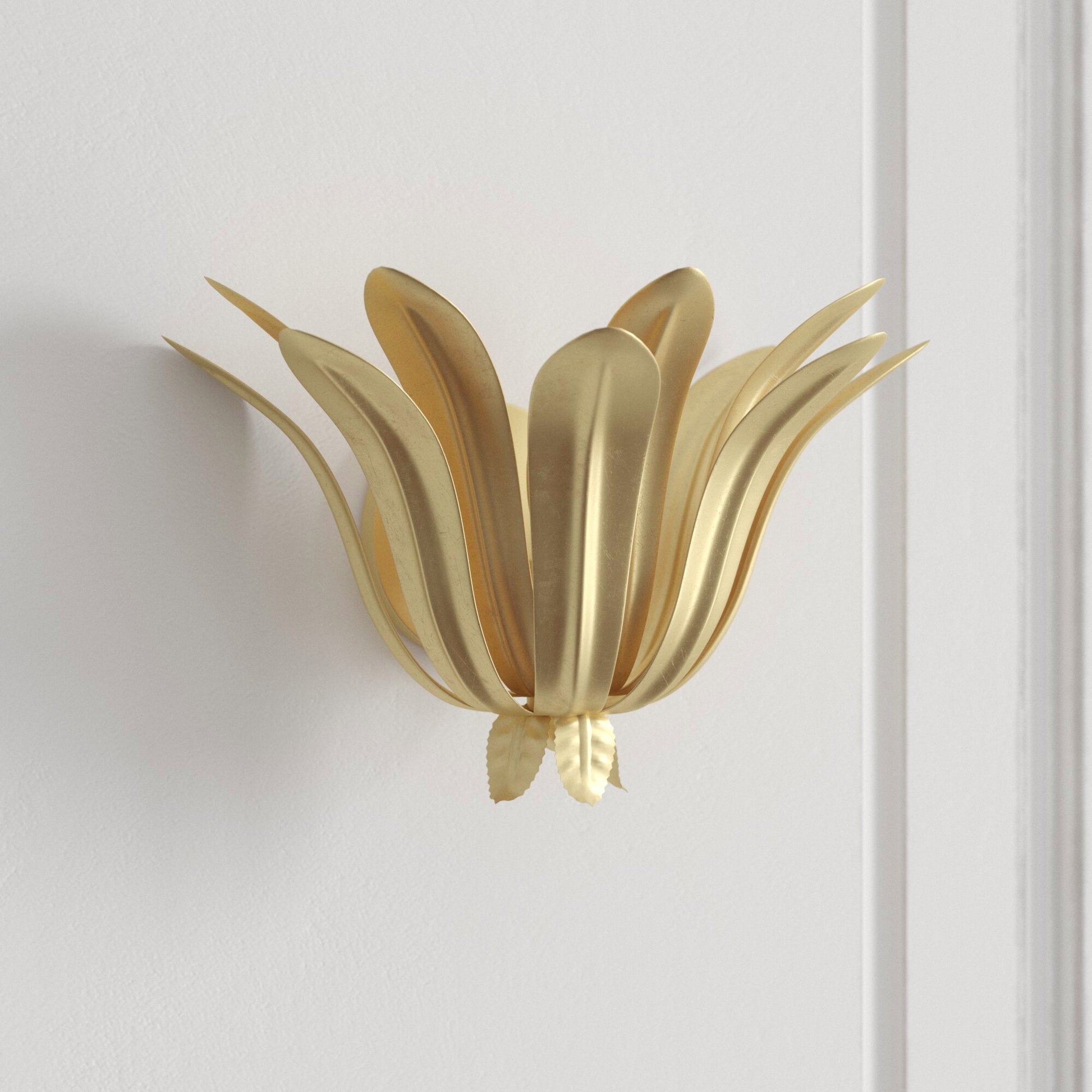 Basis Individual Creativity Brass Metal Wall Lamp - Lamp Copper