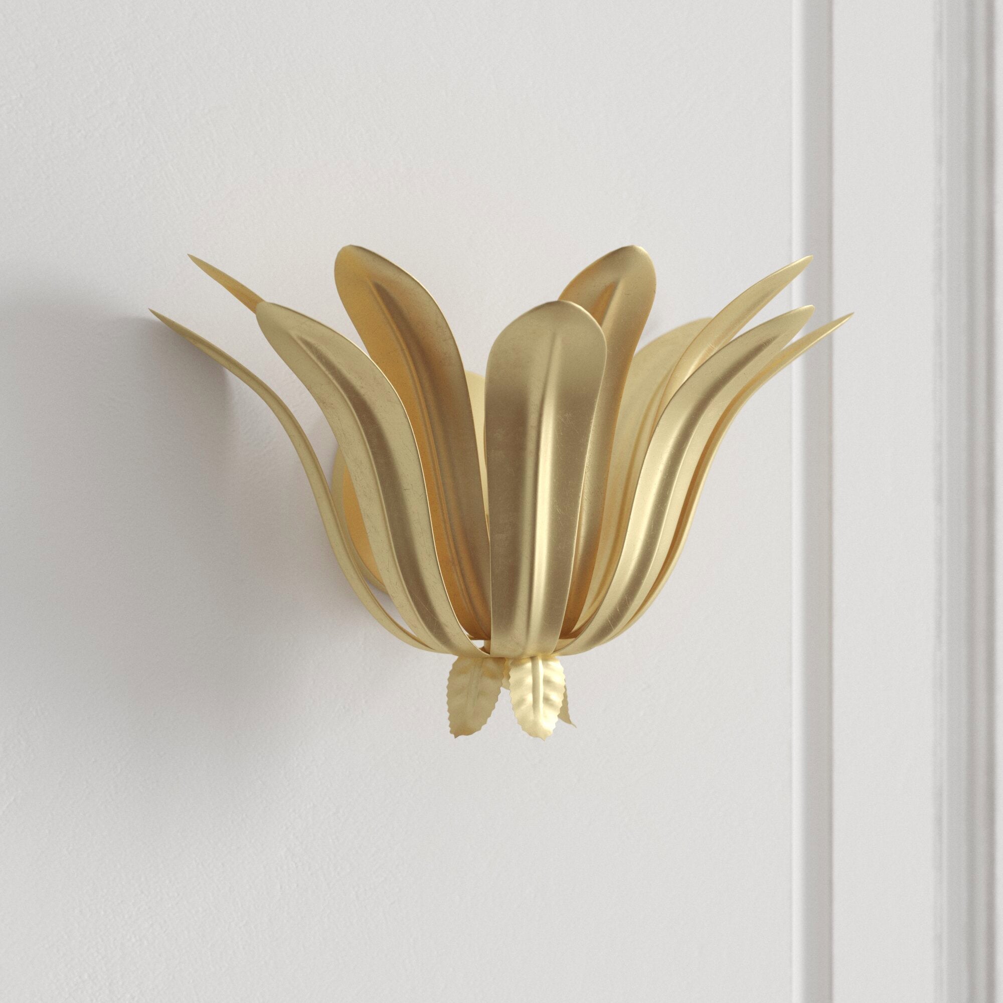 Basis Individual Creativity Brass Metal Wall Lamp - Lamp Copper