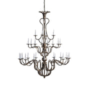 Bolt Vintage Industrial Luxury Bronze Metal Chandelier - Lamp Copper