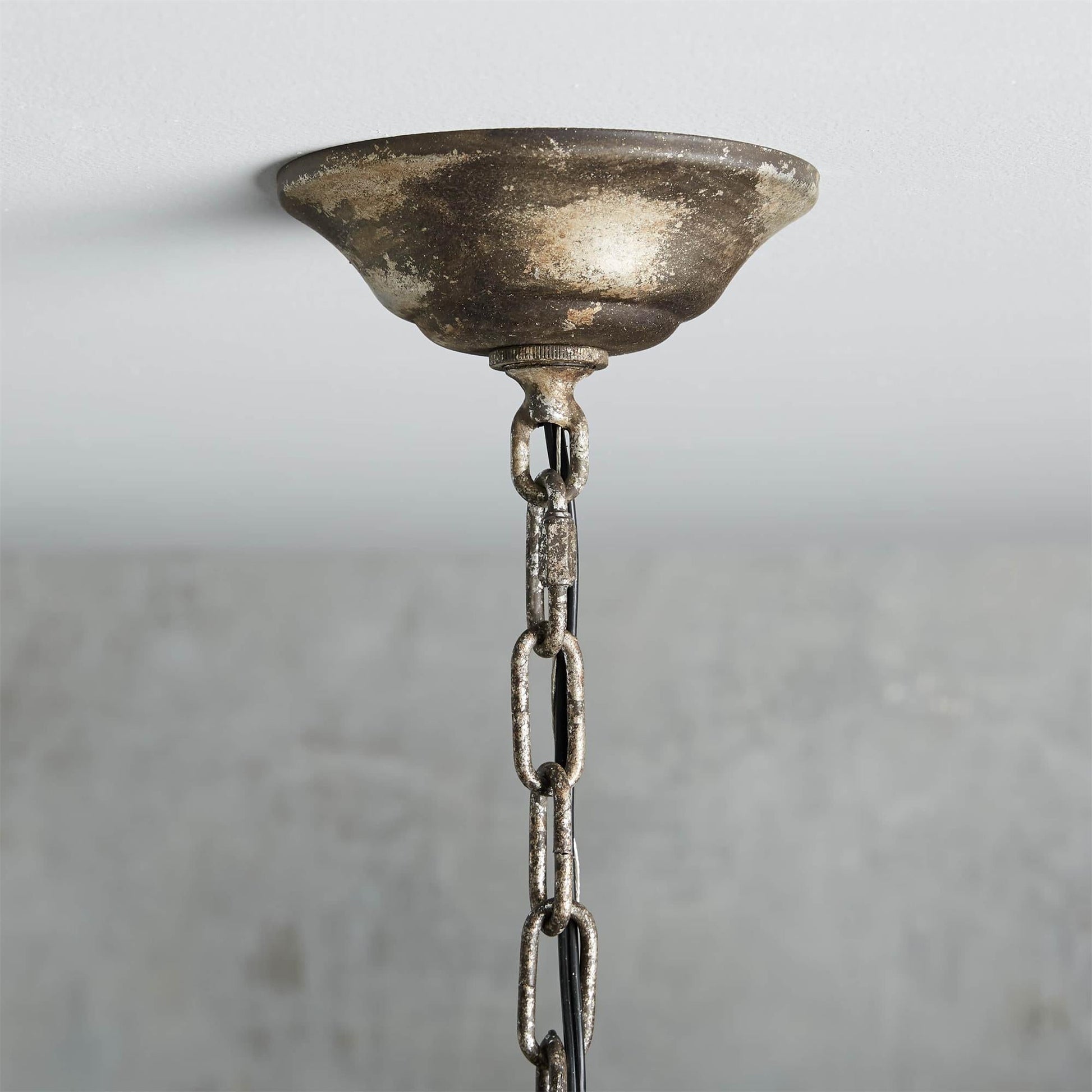 Bolt Vintage Industrial Luxury Bronze Metal Chandelier - Lamp Copper
