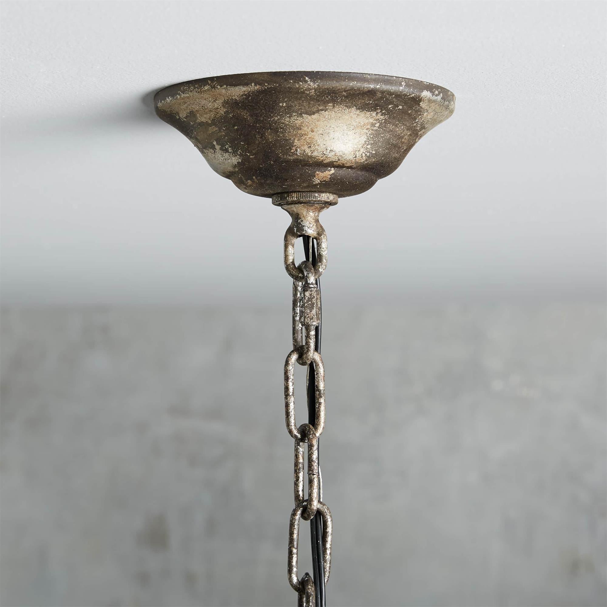 Bolt Vintage Industrial Luxury Bronze Metal Chandelier - Lamp Copper