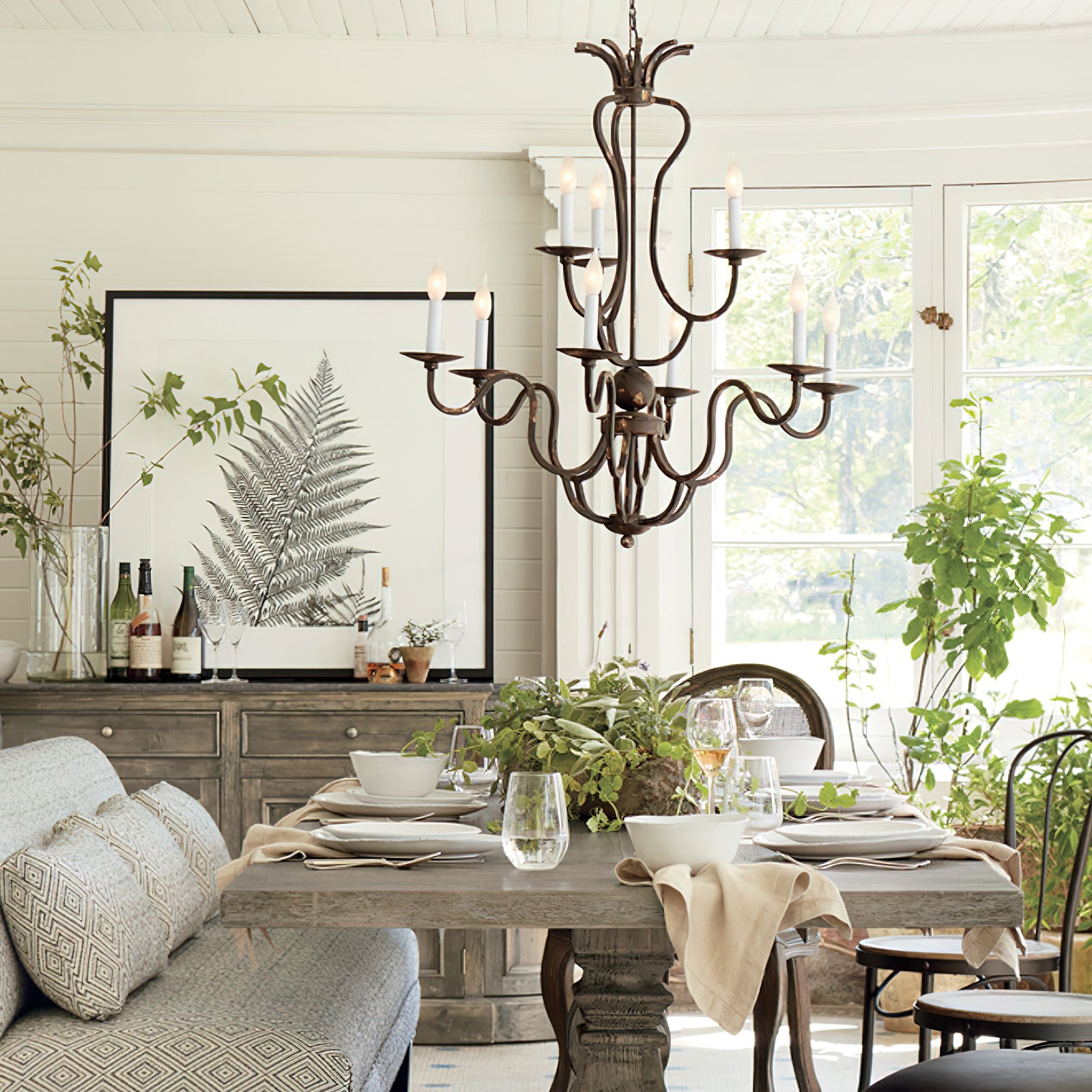 Bolt Vintage Industrial Luxury Bronze Metal Chandelier - Lamp Copper