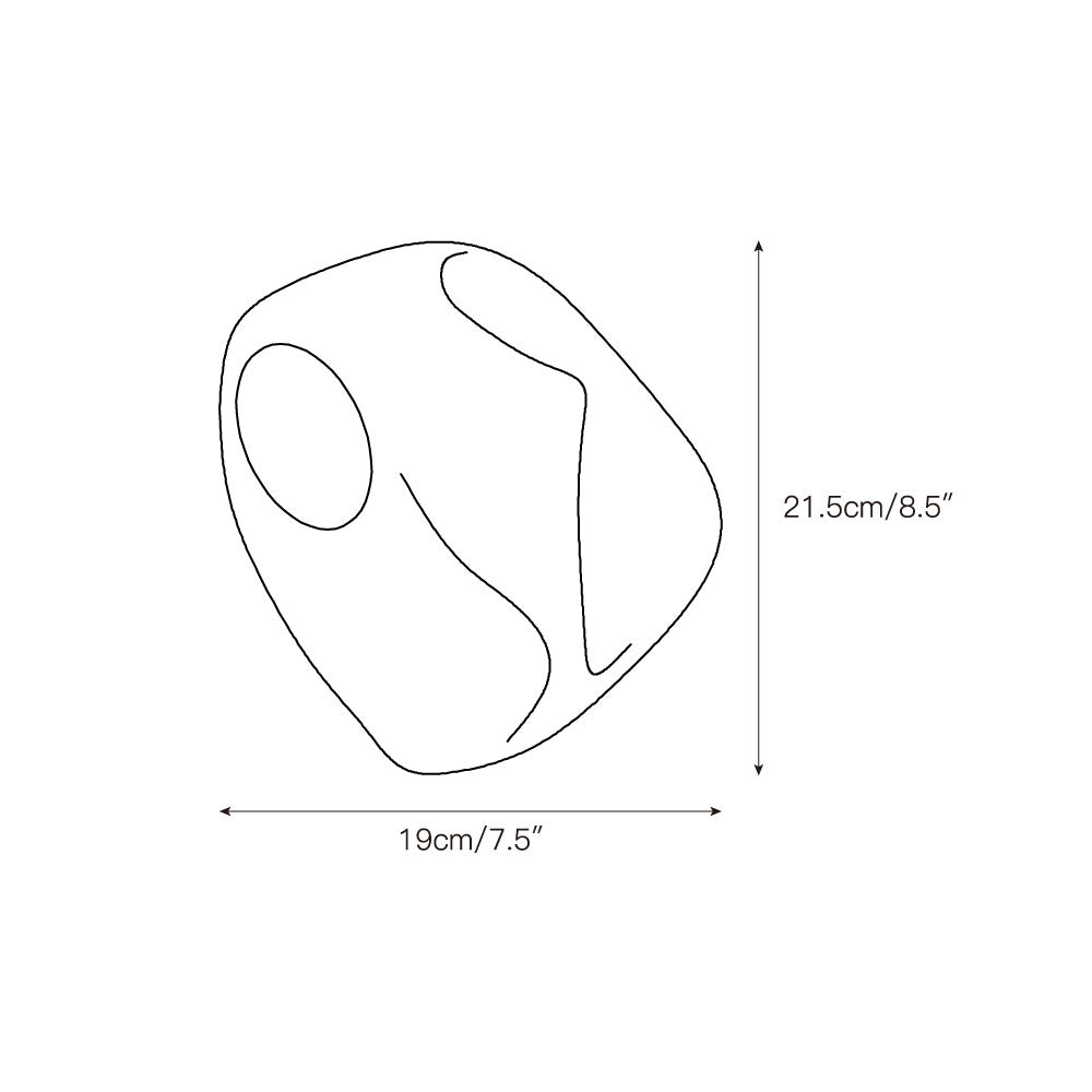 Claro Individual Creativity Hollow Cement Wall Lamp - Lamp Copper