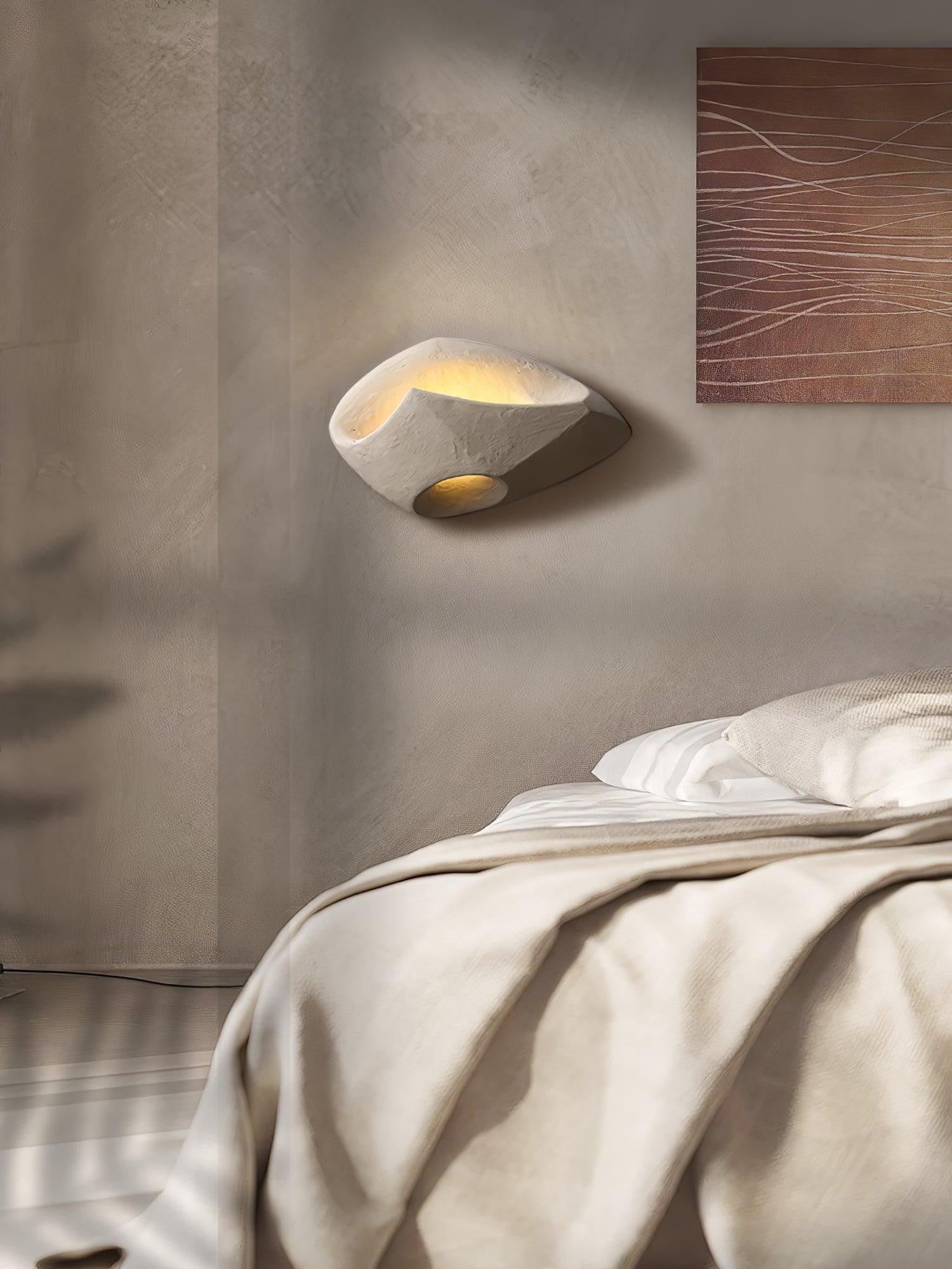 Claro Individual Creativity Hollow Cement Wall Lamp - Lamp Copper