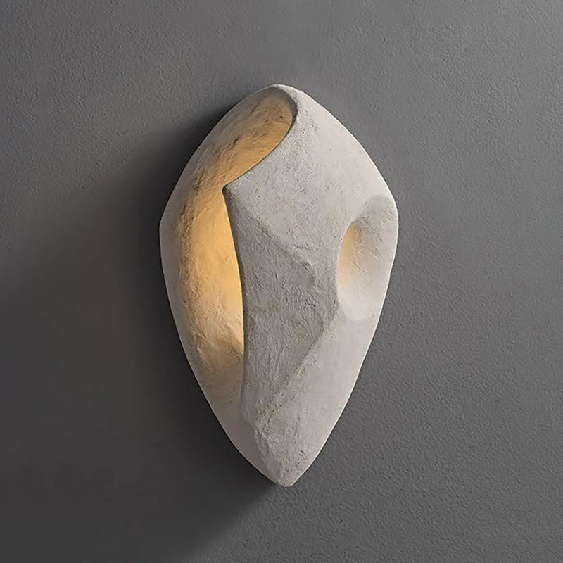 Claro Individual Creativity Hollow Cement Wall Lamp - Lamp Copper