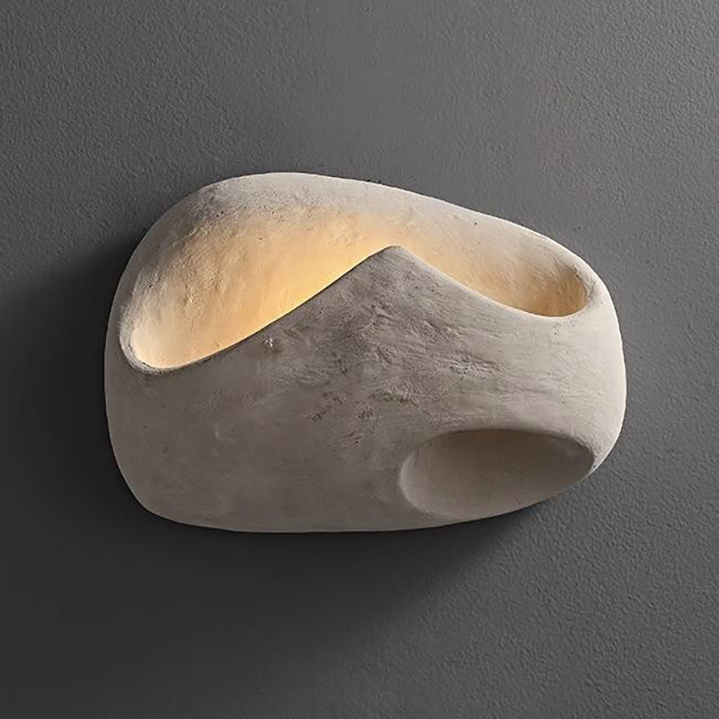 Claro Individual Creativity Hollow Cement Wall Lamp - Lamp Copper