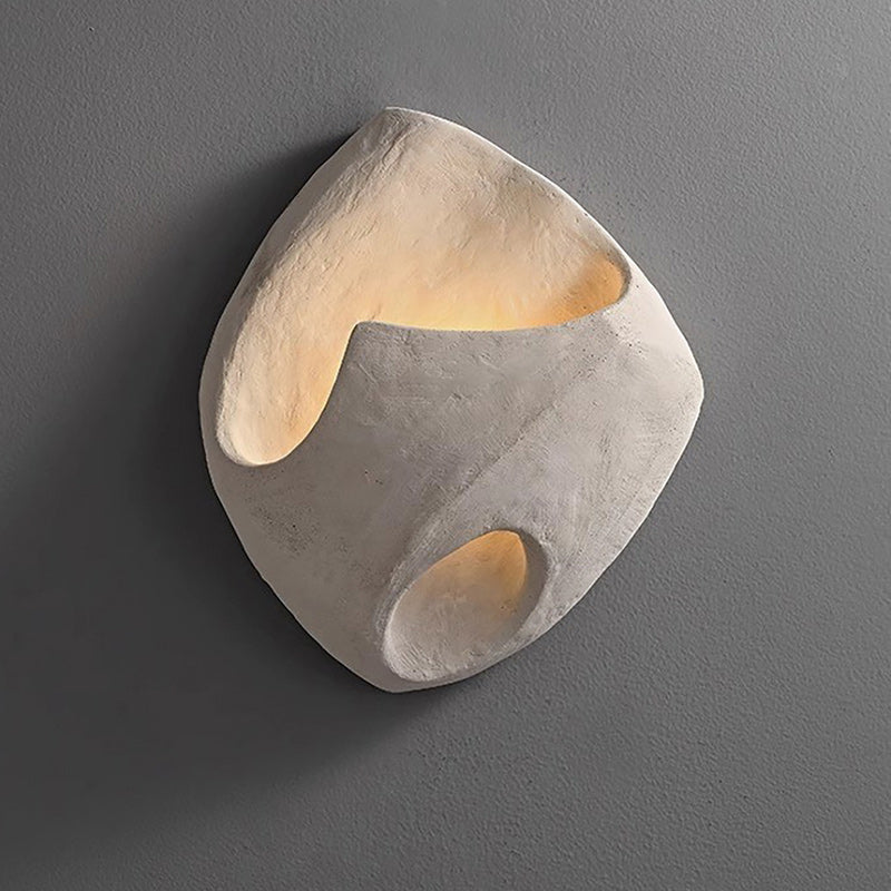 Claro Individual Creativity Hollow Cement Wall Lamp - Lamp Copper