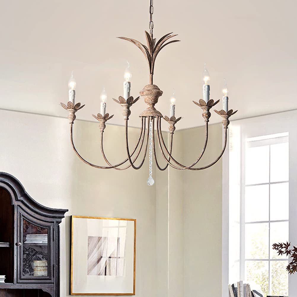 Jive Vintage Industrial Classic Metal Chandelier - Lamp Copper