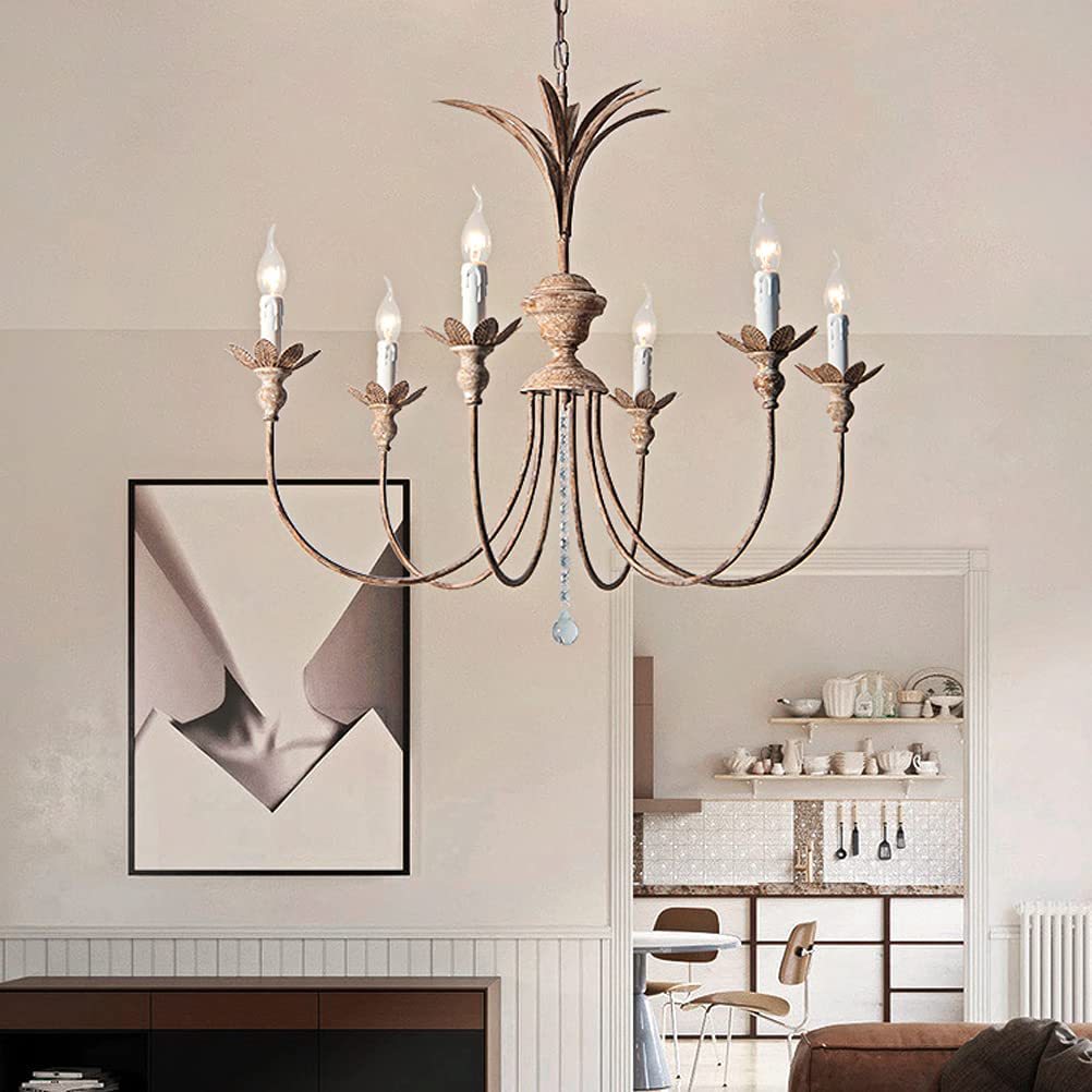 Jive Vintage Industrial Classic Metal Chandelier - Lamp Copper