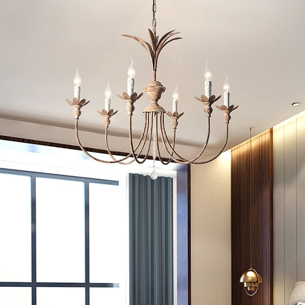 Jive Vintage Industrial Classic Metal Chandelier - Lamp Copper