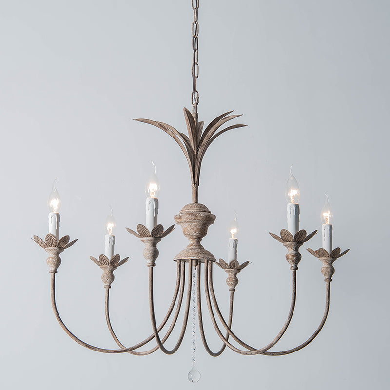 Jive Vintage Industrial Classic Metal Chandelier - Lamp Copper
