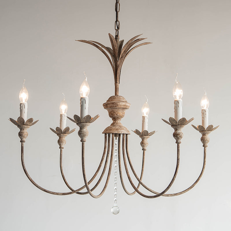 Jive Vintage Industrial Classic Metal Chandelier - Lamp Copper