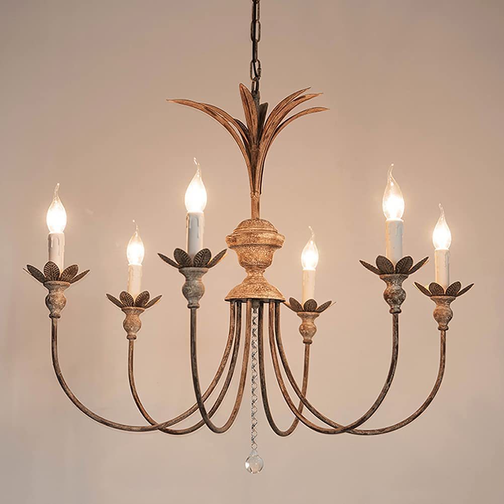 Jive Vintage Industrial Classic Metal Chandelier - Lamp Copper
