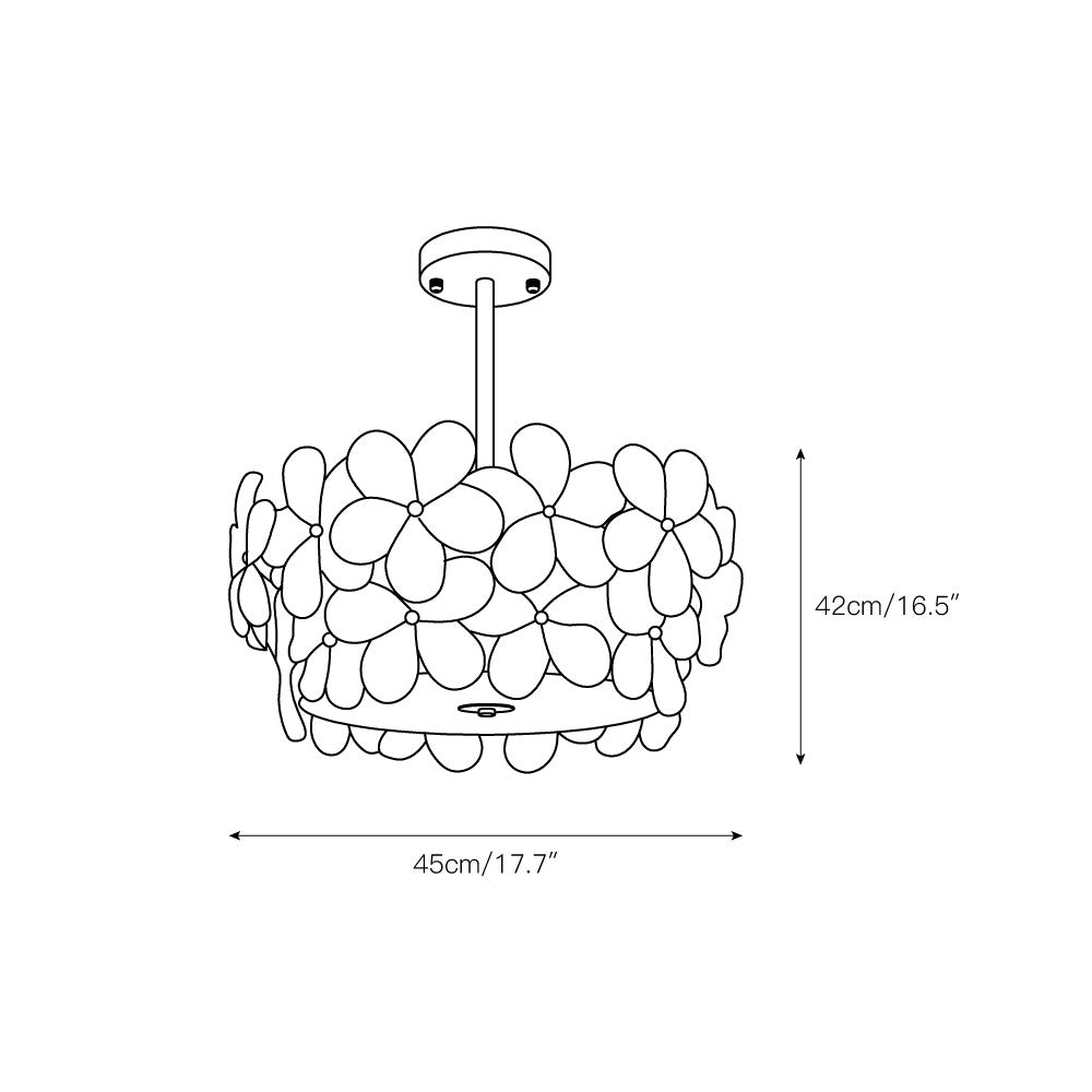 Kite Postmodern Luxury Art Unique Metal Glass Chandelier - Lamp Copper