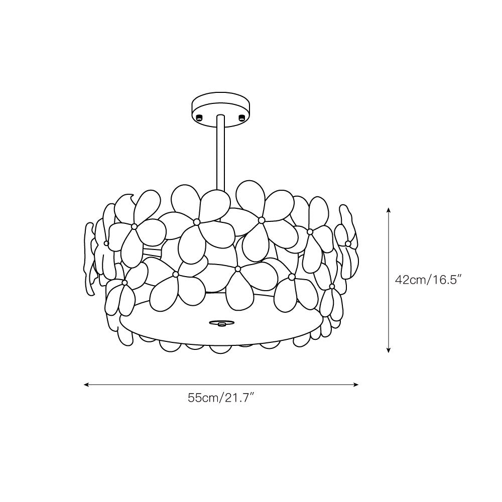 Kite Postmodern Luxury Art Unique Metal Glass Chandelier - Lamp Copper