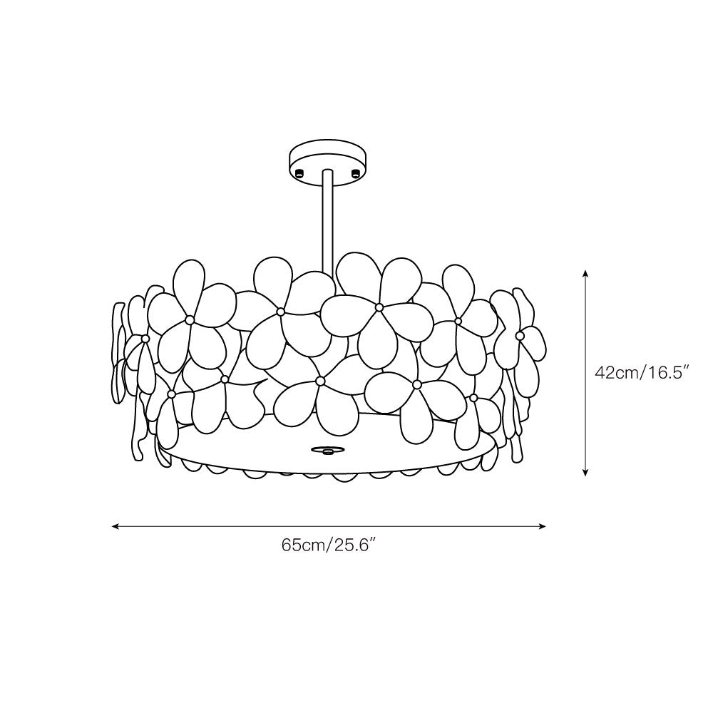 Kite Postmodern Luxury Art Unique Metal Glass Chandelier - Lamp Copper