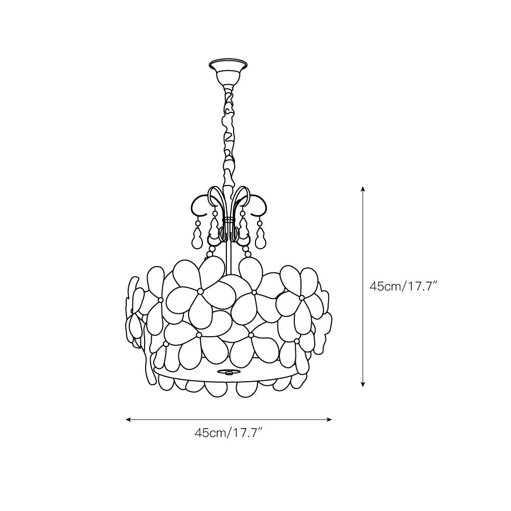Kite Postmodern Luxury Art Unique Metal Glass Chandelier - Lamp Copper