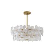 Kite Postmodern Luxury Art Unique Metal Glass Chandelier - Lamp Copper