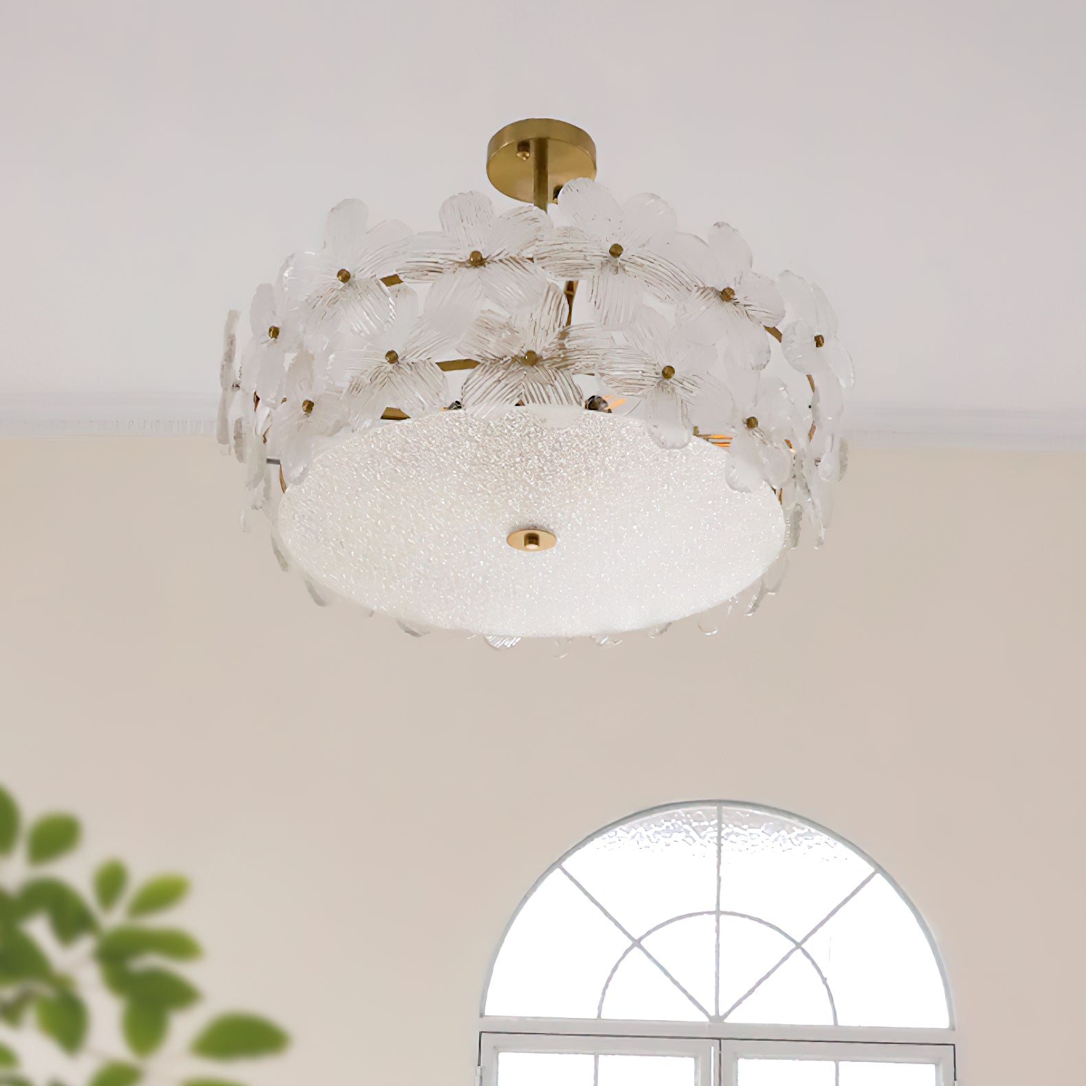 Kite Postmodern Luxury Art Unique Metal Glass Chandelier - Lamp Copper