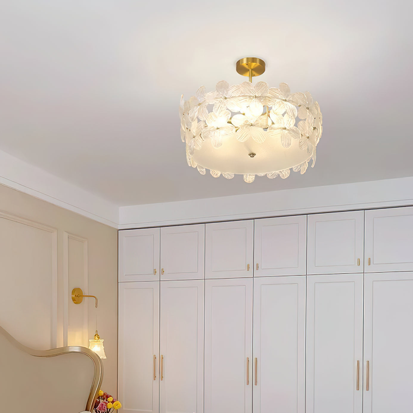Kite Postmodern Luxury Art Unique Metal Glass Chandelier - Lamp Copper
