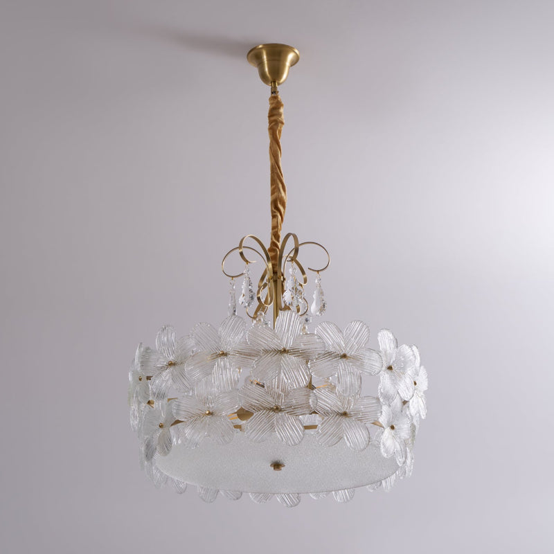 Kite Postmodern Luxury Art Unique Metal Glass Chandelier - Lamp Copper
