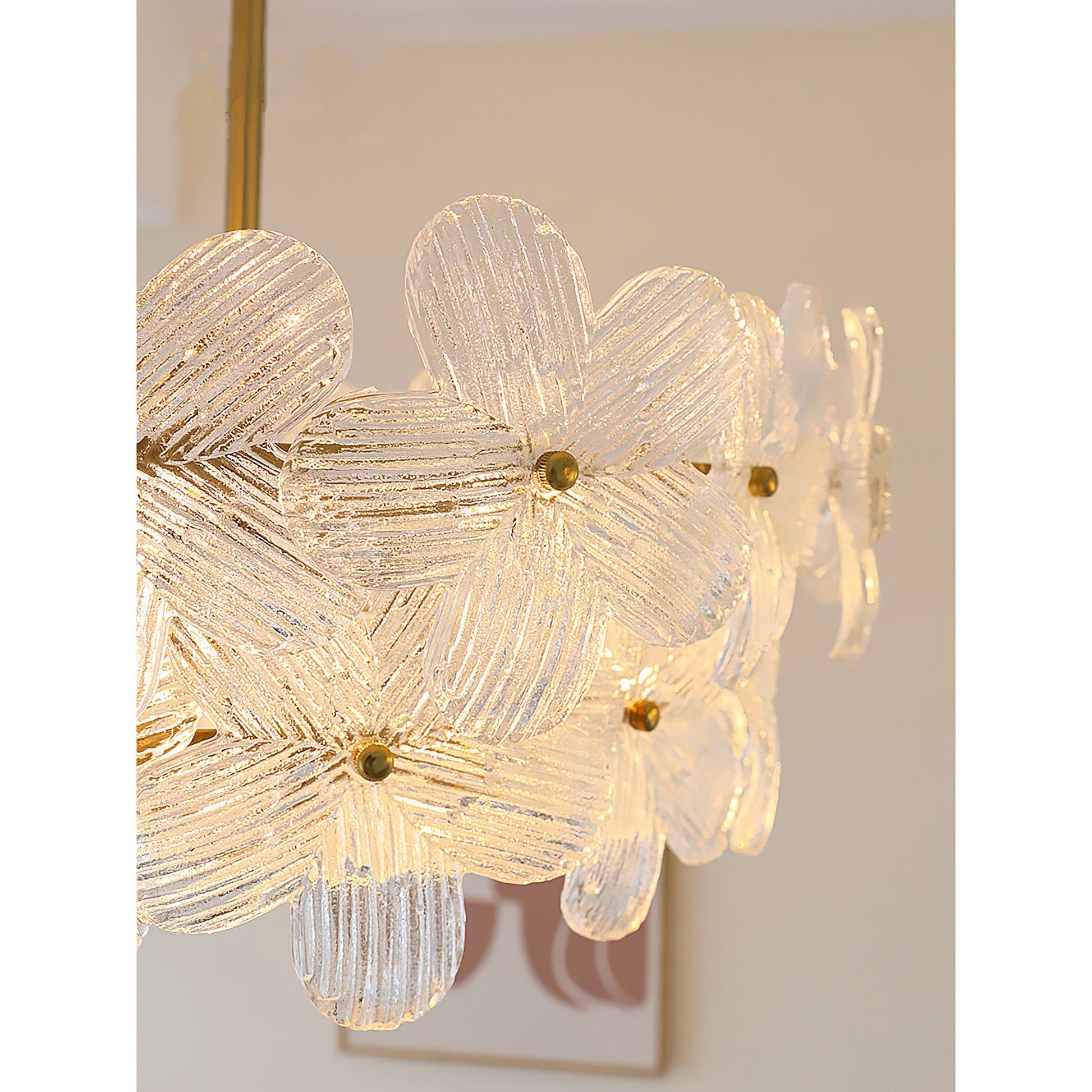 Kite Postmodern Luxury Art Unique Metal Glass Chandelier - Lamp Copper