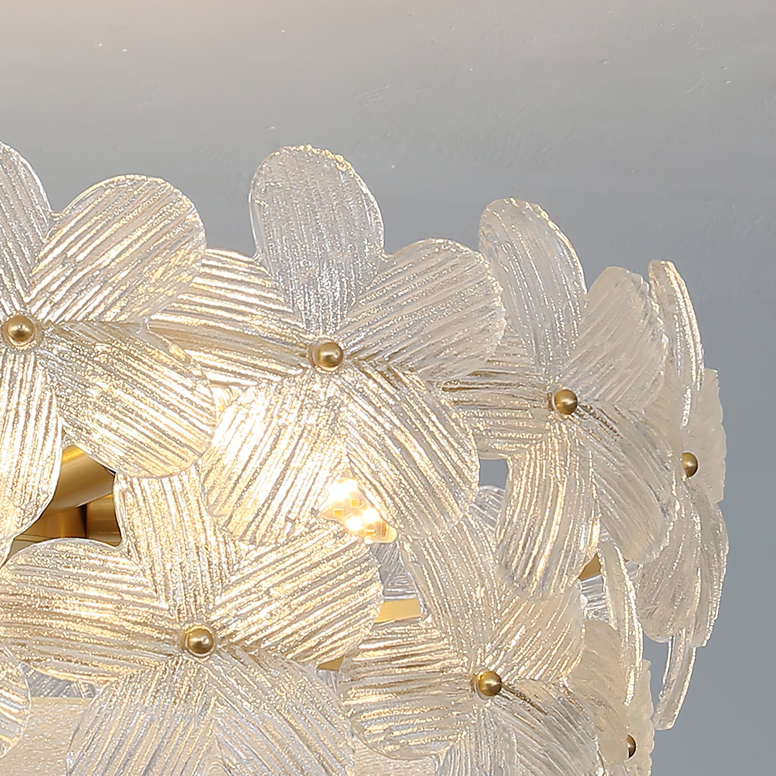 Kite Postmodern Luxury Art Unique Metal Glass Chandelier - Lamp Copper