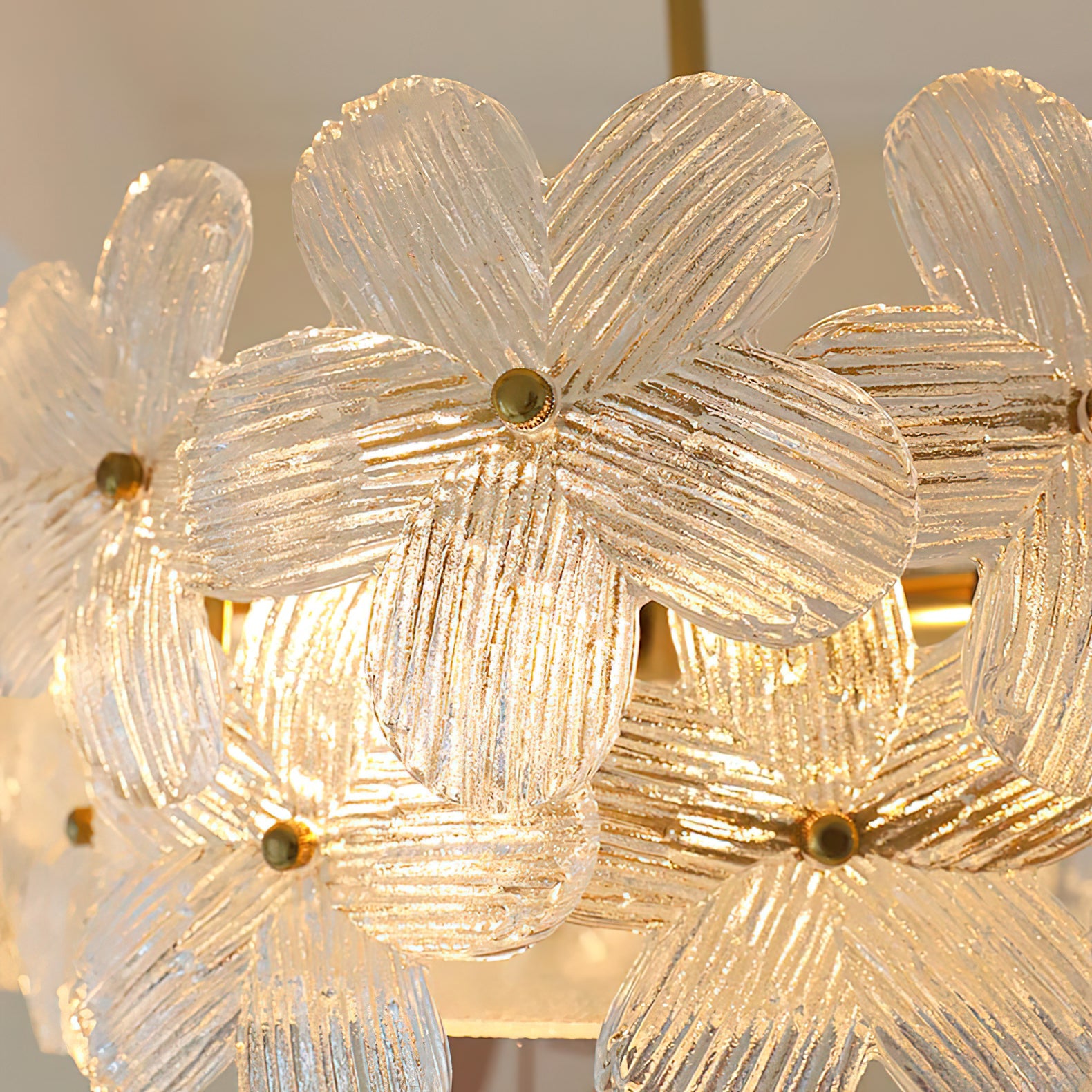 Kite Postmodern Luxury Art Unique Metal Glass Chandelier - Lamp Copper