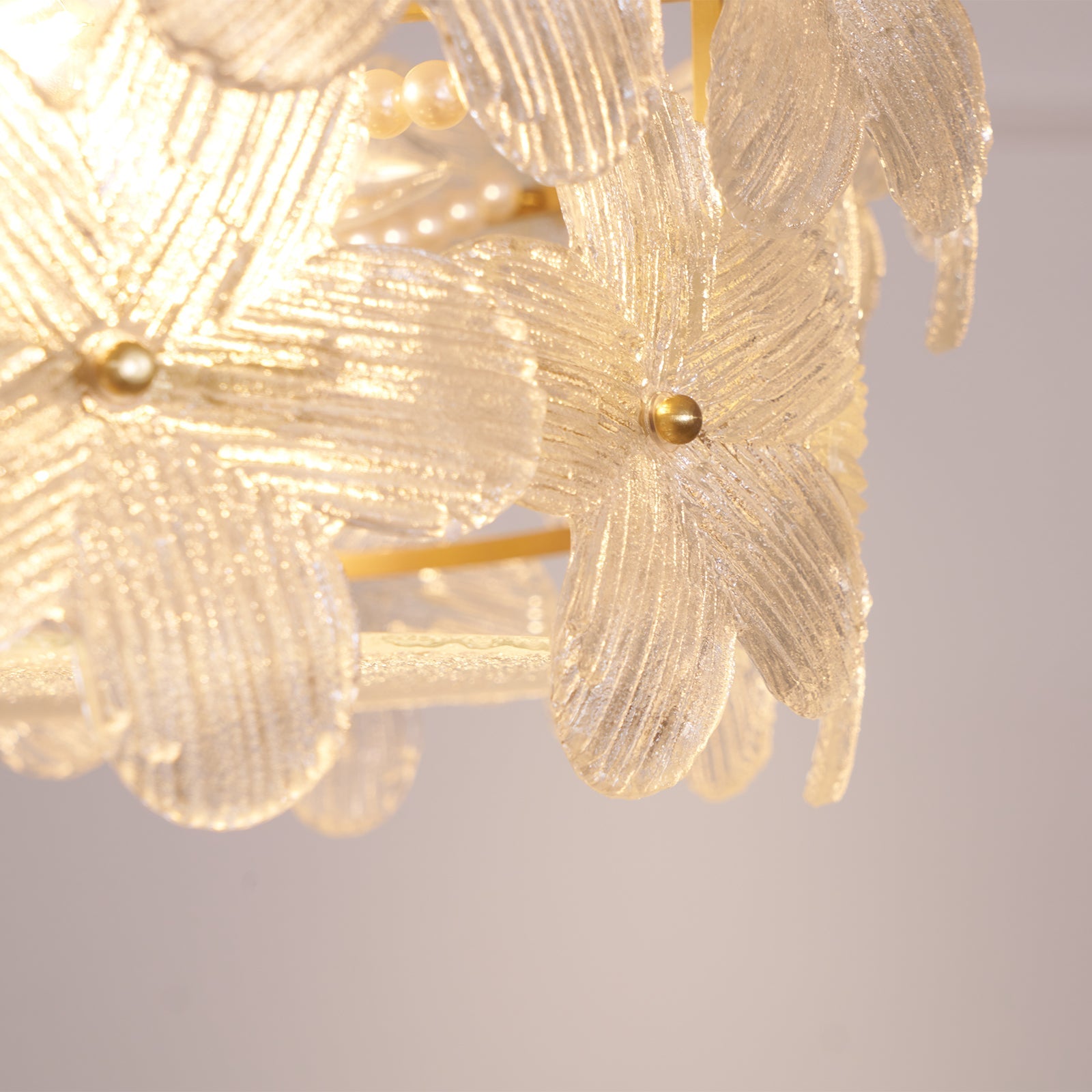 Kite Postmodern Luxury Art Unique Metal Glass Chandelier - Lamp Copper