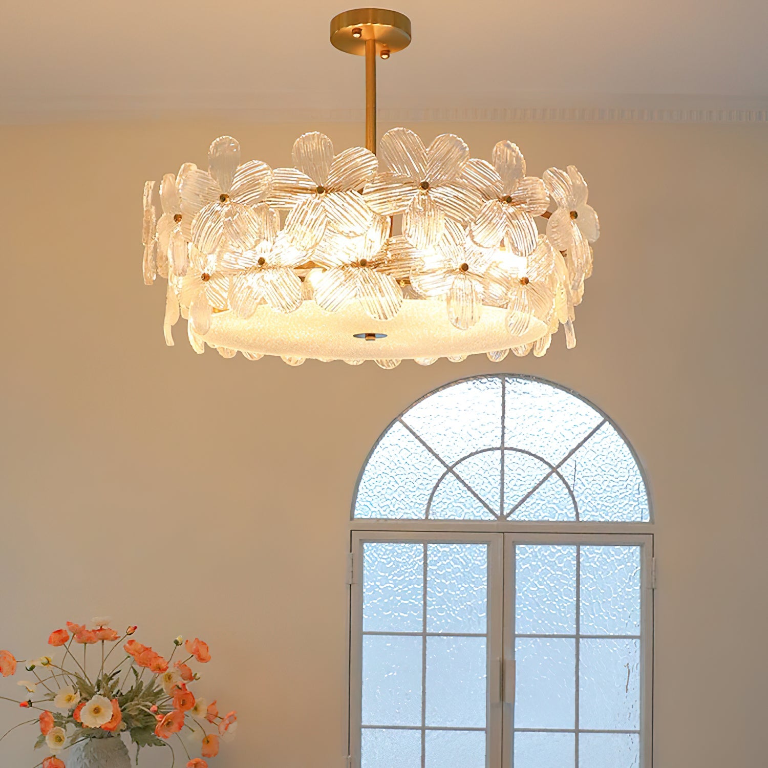 Kite Postmodern Luxury Art Unique Metal Glass Chandelier - Lamp Copper