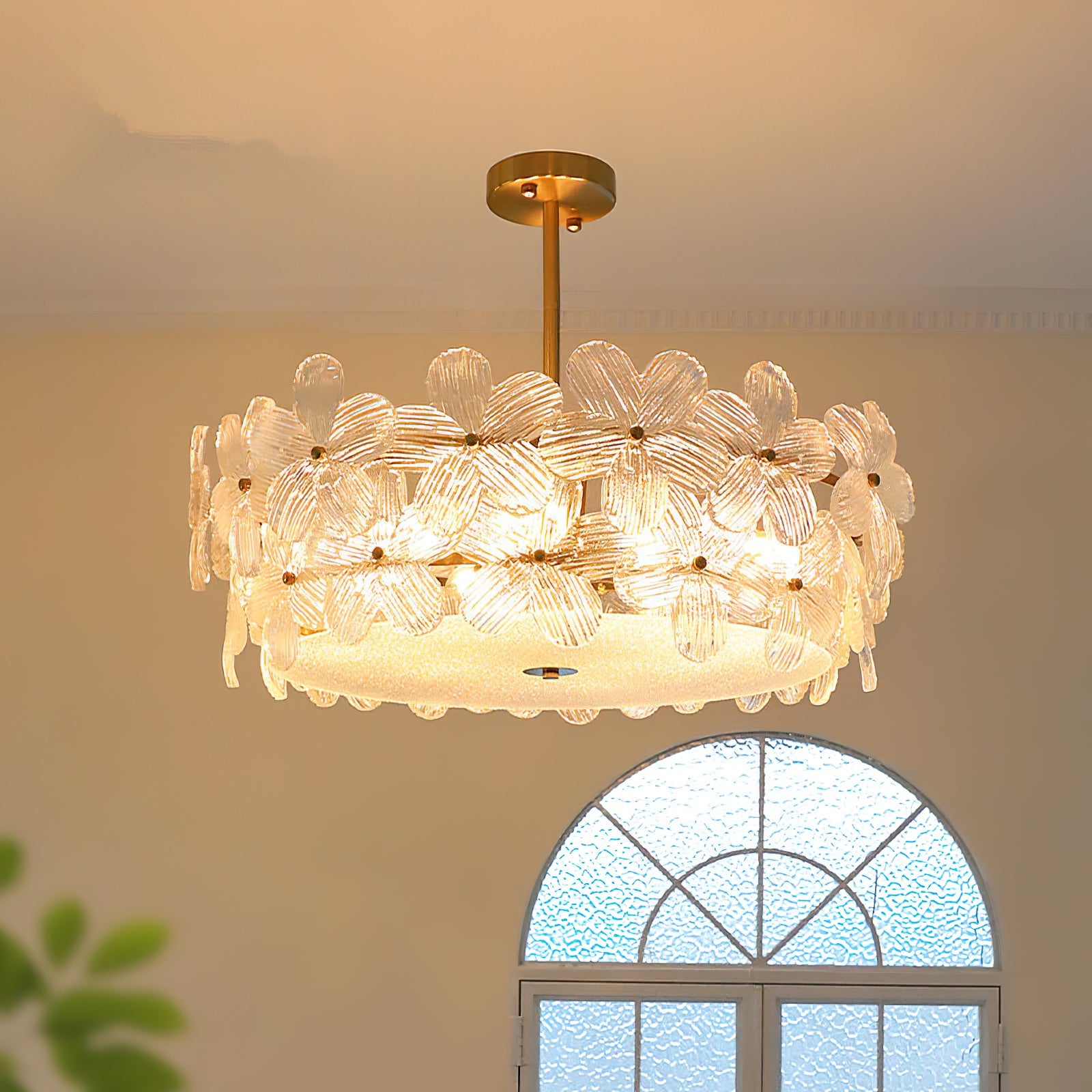 Kite Postmodern Luxury Art Unique Metal Glass Chandelier - Lamp Copper
