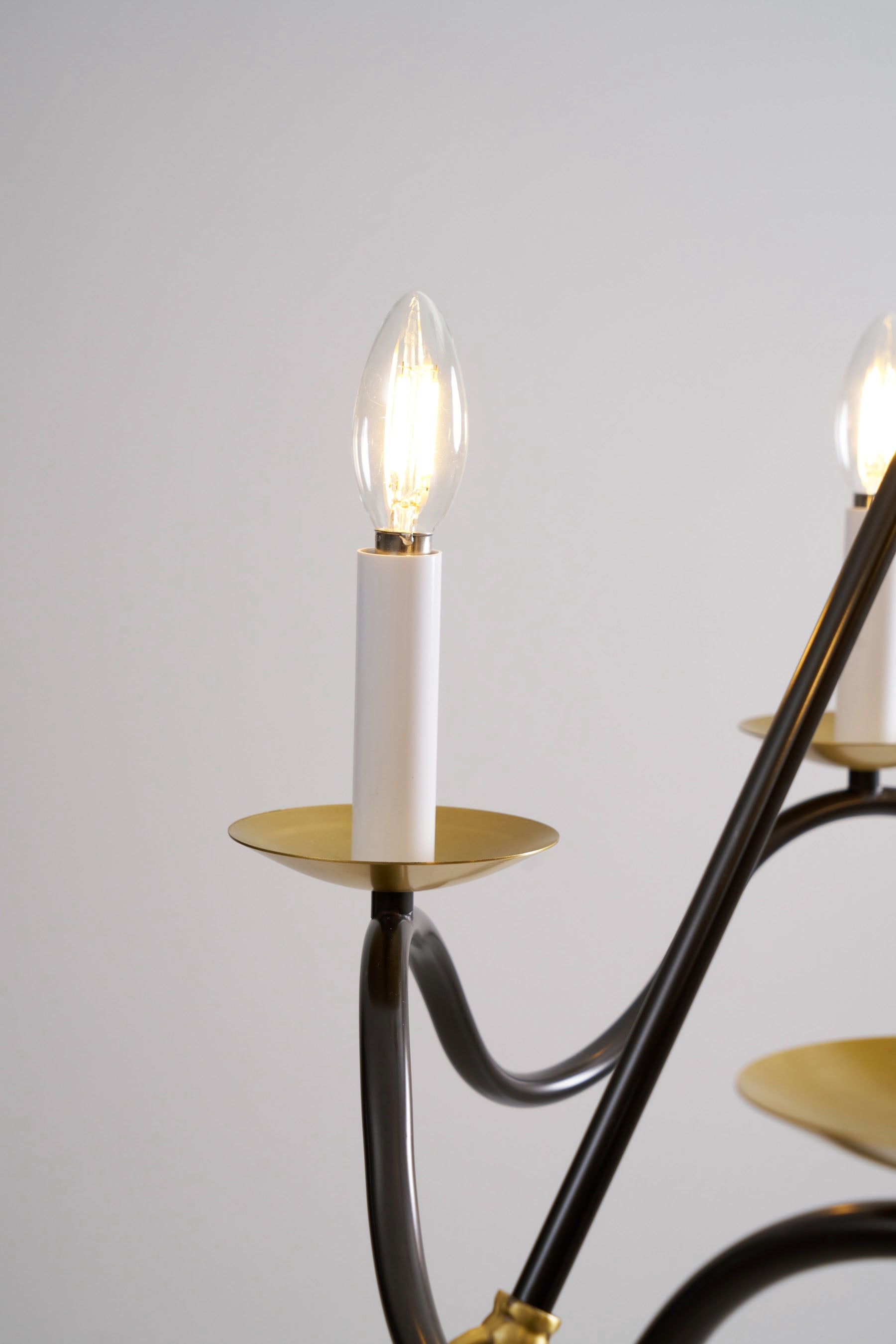 Shine Vintage Industrial Brass Metal Chandelier - Lamp Copper
